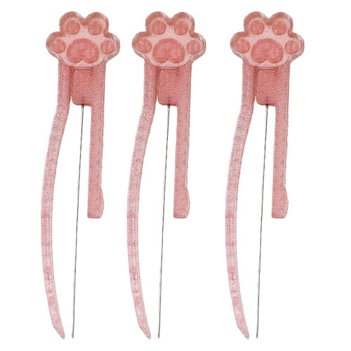 Polylactic Acid Plastic Beads Scooper Set For Handmade-3 Pink