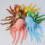 3D CRYSTAL BLUE Printed Jointed Movable Octopus Figurine, Squid Simulation Octopus, Simulation Animal Model 2
