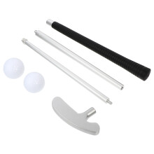1Set Golfs Putter Zinklegierung, Faltbar, Tragbar, Silberfarben