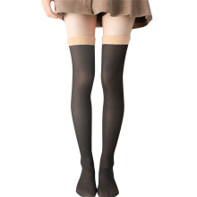 Calze da donna sopra il ginocchio foderate in pile, morbide e lunghe, calde, perfette per l'inverno, ideali come regalo di Natale.