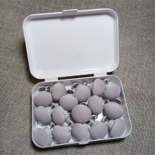 16PCS Duvet Pins & Clips with Storage Box – Safe Locking, Double-Sided Fasteners for Quilts, Cushions, Curtains (Grey)