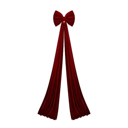 Extra grote rode kerststrik 15,7 x 78,7 inch 1