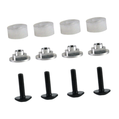 Metal Fastener Component for Ice Hockey Helmet Visors Features