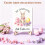 Wooden Easter Bunny Figurine Handcrafted 1PC 3