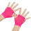 2 Pairs Breathable Nylon Fishnet Fingerless Gloves-Deep Blue os 6