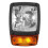 Left&Right Excavator for JCB Front LED Headlight Turn SignalLamp Indicator WorkLight Tractor Telehandler Loader Forklift 4