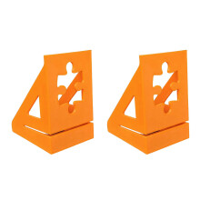 Kunststof puzzelplatform Snelle montage Dagelijks gebruik-Oranje