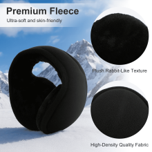 Winter-Ohrenschützer aus Fleece, verstellbar und faltbar