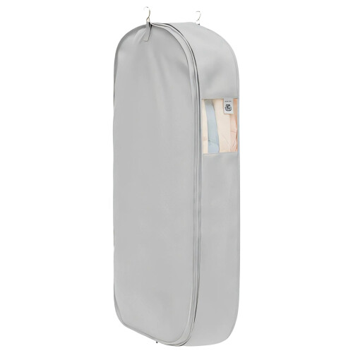Hanging Clothes Protectors Bag For Down Jackets-Gray XL