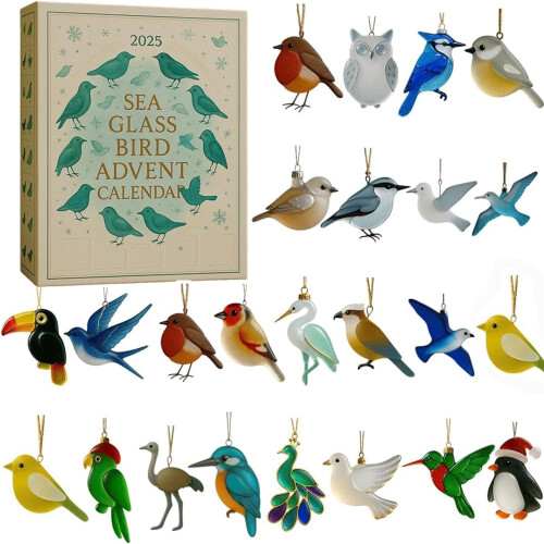 Havglas Adventskalender Strandtema 24Days