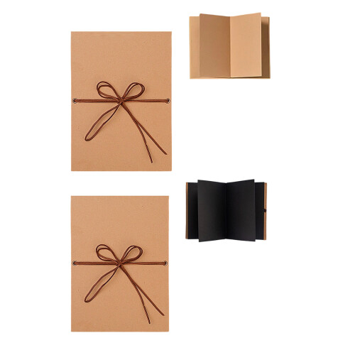 Decorative Paper Memory Book Ideal For Couples Parent-Black S 2