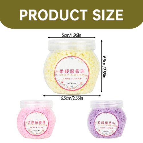 Ropa protectora para lavandería con perlas aromáticas amarillas 1