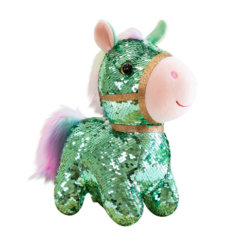 Glitter Poni Pehmolelu 4,7 tuumaa