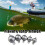 Sinker Fishing Jig Head Bullet Weights Soft Lure Group Hook NEW Aggred 3