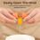 2026 New Stainless Steel Egg opener, Egg Peeler Separator for Raw Eggs Cracker Tool Cutter Kitchen Gadgets 8