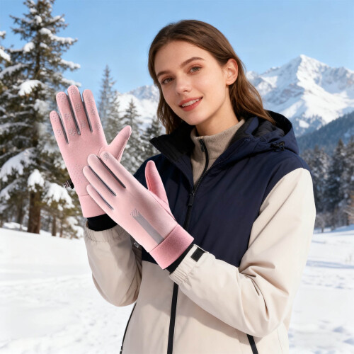 Touchscreen-Winterhandschuhe, thermisch, winddicht, wasserdicht 1