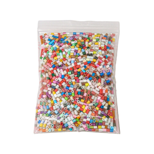 Pack of 1 Assorted Color Plastic Beads Refill Set-Mixed colors