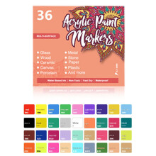 Pack of Painting Nail Art Pens Drawing Pen for-36 colors
