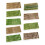 Realistic Grass Tufts Miniature for Model Train-autumn green 2