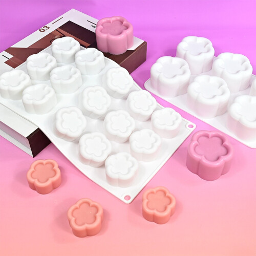 Flower Shape Silicone Molds Making Mousses Cake-6th company 2