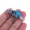 Mini Bionic Crank Fiskelokk 1,76 tommer 5 stk 5