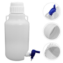 Lab Water Dispenser with Spigot, PE, 1 Pack