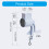 Manual Cheese Processing Tool With Replaceable-light blue 3