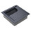 Passe-câble en aluminium pour trou de bureau de 50 mm 1
