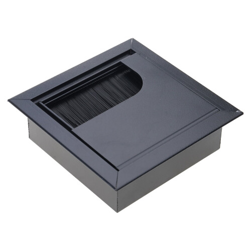Passe-câble en aluminium pour trou de bureau de 50 mm