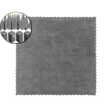 Ultra Soft 50pcs 12x12" Microfiber Washcloths, Quick-Drying Coral Velvet, Multi-Purpose for Bathroom/Hotel/Gym