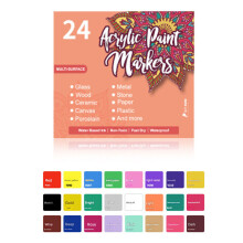 Pack of Painting Nail Art Pens Drawing Pen for-24 colors