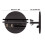 Wall-Mount Key Holder with Shelf & Hooks, Circular Rustic/Boho Design – Compatible with Standard Keys 3
