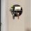 Wall-Mount Key Holder with Shelf & Hooks, Circular Rustic/Boho Design – Compatible with Standard Keys 4