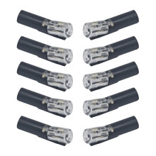 10Pcs Single Wire Plug-in Connector with Locking Buckle Easy and
