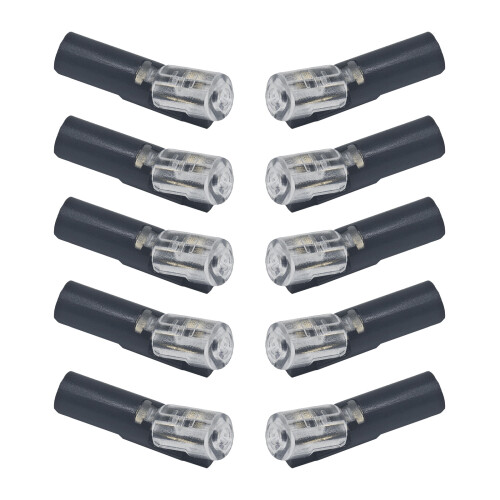 10Pcs Single Wire Plug-in Connector with Locking Buckle Easy and