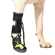 Drop Foot Brace met haspel (geen-XL zwart groen