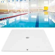 Copri skimmer quadrato per piscina 10x10 pollici in plastica
