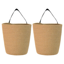 Hanging Basket for Flower Pot and Indoor Floor-yellow trumpet