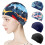 Bonnet de bain adulte (1 pièce), en polyester extensible, résistant et non imperméable, élastique. 3