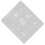 Universal BGA Reballing Stencil Templates ODNX02A2 for CPU IC-A 1