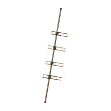 Bathroom Rack Designed for Adjustable Hook and Drain-Black
