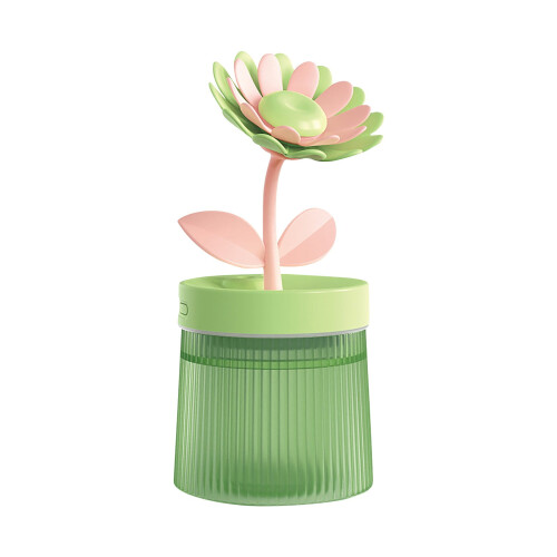Flower Mini Párásító 260ml USB Hűsítő Pára