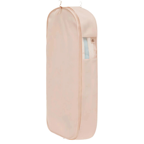 Space Saving Hanging Garment Bag For Down Jackets Coat-Pink XL