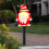 Luzes solares de Natal para jardim com Papai Noel. 5