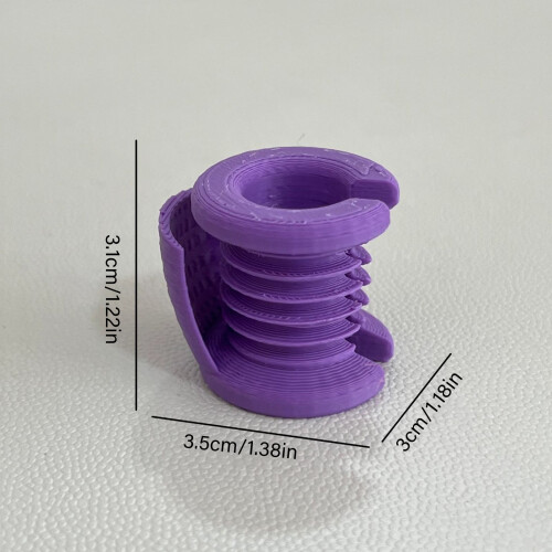 Robust elastisk fingerbeskytter til garnfremstilling. Komfortabel pasform. 2