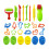 Ton-Modellierformen-Set für Kinder, Kunstprojekte,-CN 003B 1