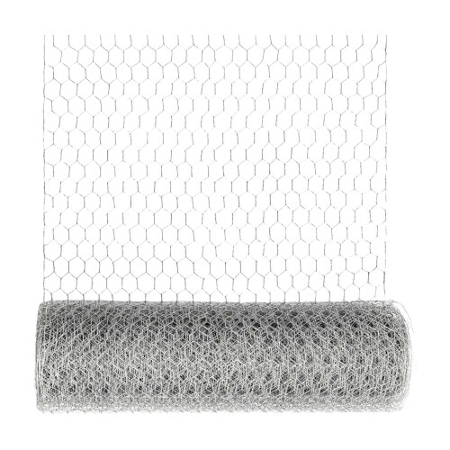 Hexagonal Galvanized Steel Mesh Fence Roll Perfect-10 meters