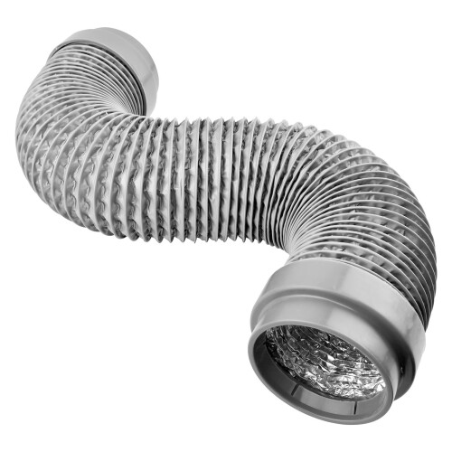 Ventilation System Hose 5 Foot Fitting for-4 inch hard rubber h