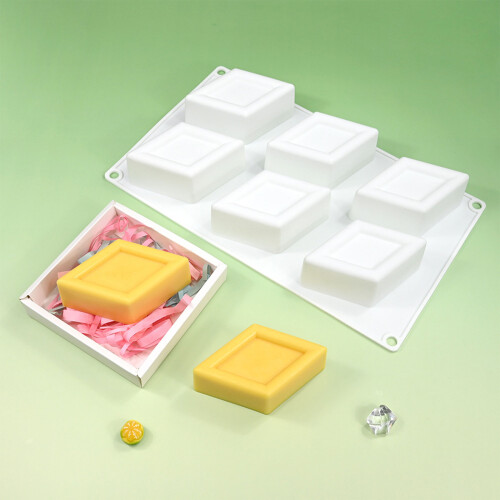 Rhombic Shape Silicone Molds Making Mousses Cake Baking Molds 1
