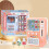 Interactive Vending Machine Playset With Drink Props For Pretend Play 8